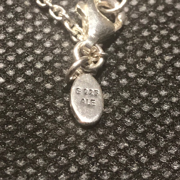 Pandora Cable Chain w/Brighton Teachers Rule Charm - Picture 7 of 8